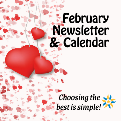 February Newsletter and Calendar